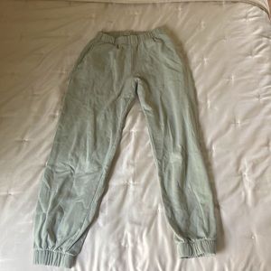 Brandy Melville John Galt Sweatpants - Color: Tea Green